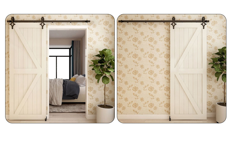 Do barn doors take up more space?