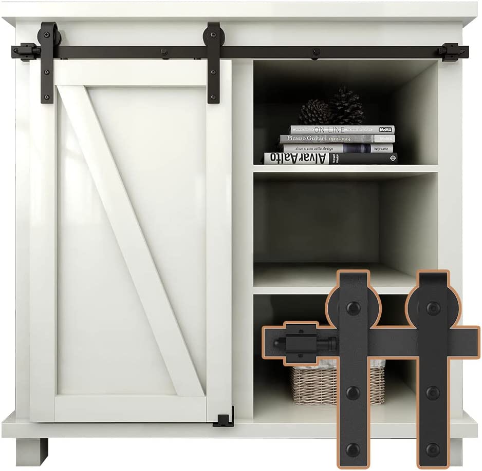 Voraus 40Inch Sliding Barn Door Hardware Kit,barn Door kit for 2 Clo Voraus 40Inch Sliding Barn Door Hardware Kit,barn Door kit for 2 Clo