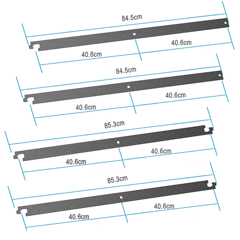 4-20FT Sliding Barn Door Hardware Closet Track Including accessories（no roller）