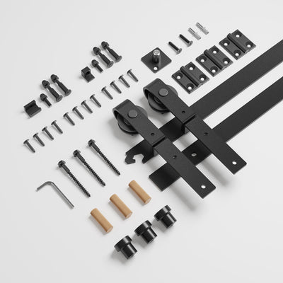 Bi-Folding sliding door hardware kit - suitable for 2 or 4 doors