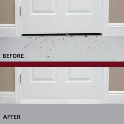 Under Door Sweep Weather Stripping Door Draft Stopper Blocker Strong Adhesive