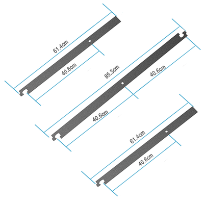 4-20FT Sliding Barn Door Hardware Closet Track Including accessories（no roller）