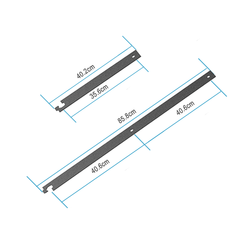 4-20FT Sliding Barn Door Hardware Closet Track Including accessories（no roller）