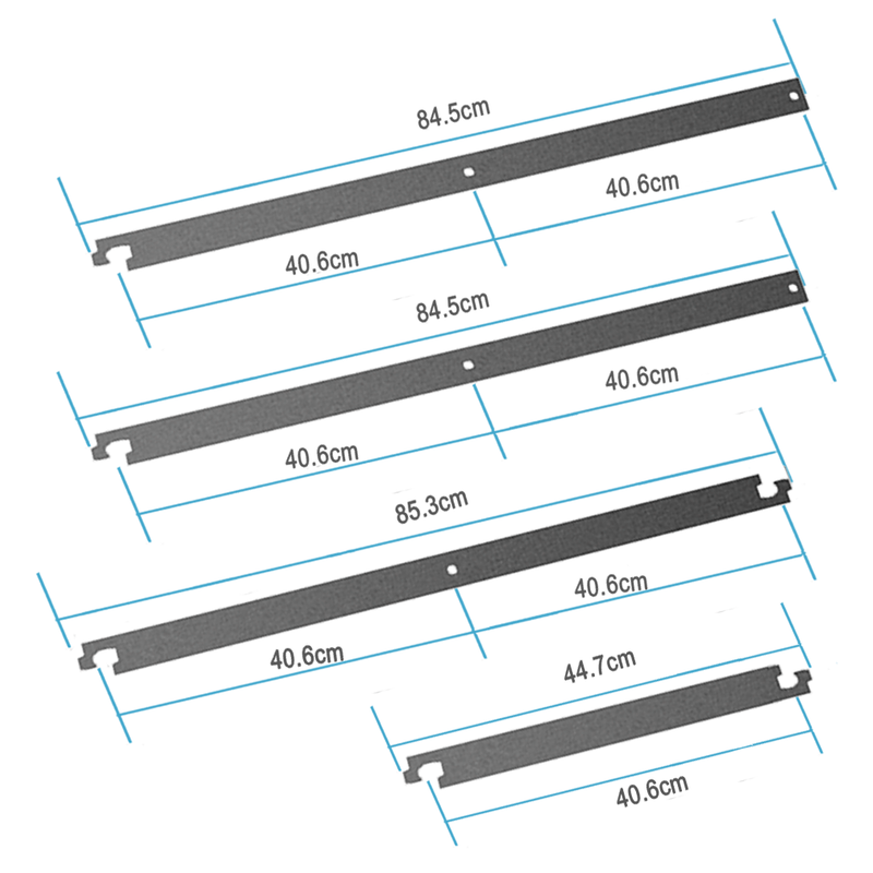 4-20FT Sliding Barn Door Hardware Closet Track Including accessories（no roller）