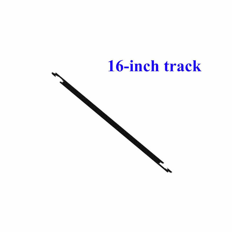 16"/ 32" Sliding Rail Track Bar for Sliding Barn Door Hardware Kit - No Roller