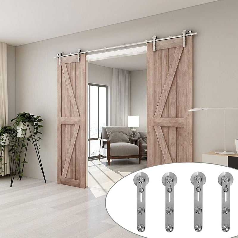 6FT 1.8M Sliding Door Track Kit, CCJH Internal Stainless Steel F 565525