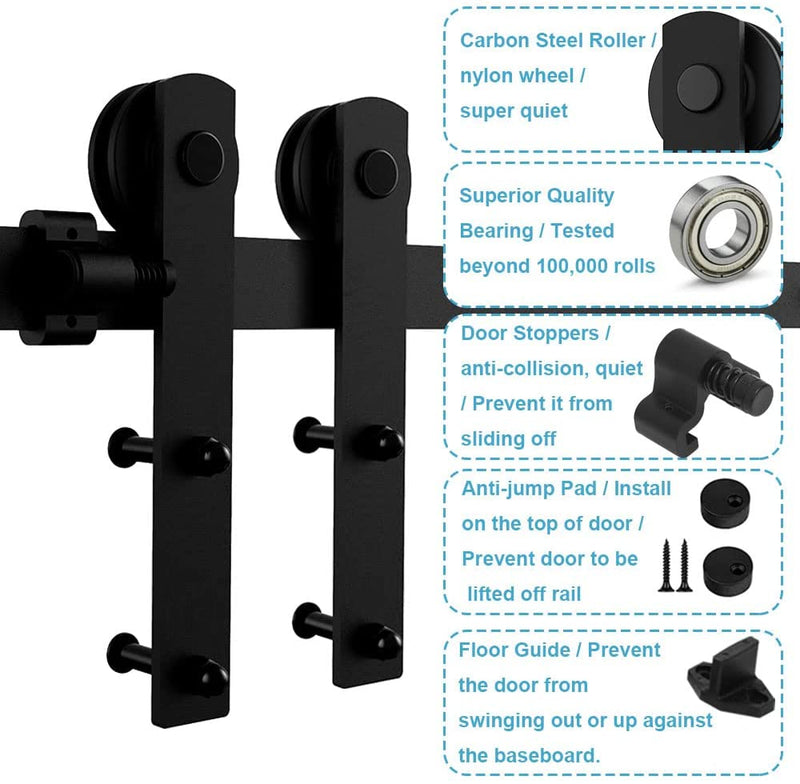 Barn Door Hardware Kit