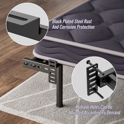 Adjustable Bed Headboard Wall Mounting Brackets,Footboard Extension Kit