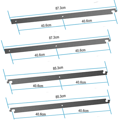 4-20FT Sliding Barn Door Hardware Closet Track Including accessories（no roller）
