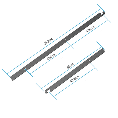 4-20FT Sliding Barn Door Hardware Closet Track Including accessories（no roller）