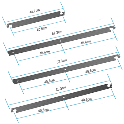 4-20FT Sliding Barn Door Hardware Closet Track Including accessories（no roller）