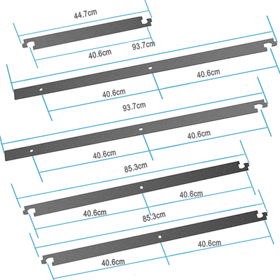4-20FT Sliding Barn Door Hardware Closet Track Including accessories（no roller）