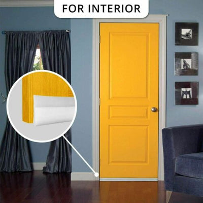 Under Door Sweep Weather Stripping Door Draft Stopper Blocker Strong Adhesive