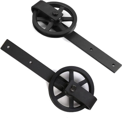 6.6FT/2M Sliding Barn Door Hardware Kit, for single door ，No door