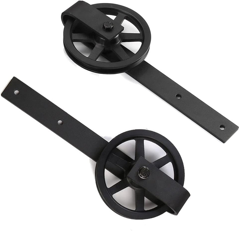 6.6FT/2M Sliding Barn Door Hardware Kit, for single door ，No door