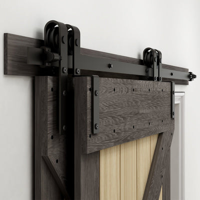 sliding barn door hardware kit