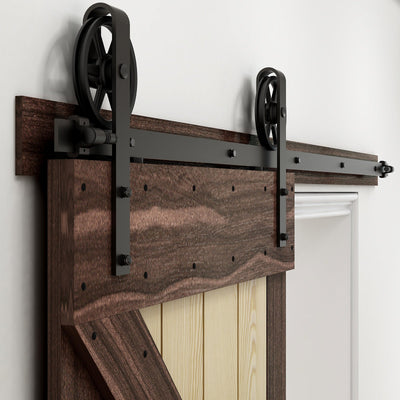 sliding barn door hardware kit
