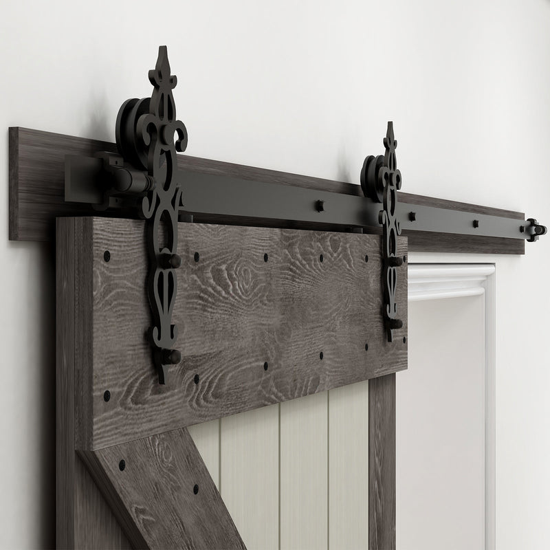 sliding barn door hardware kit