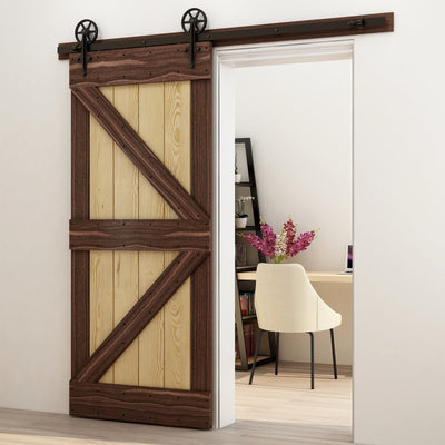 ccjh sliding barn door hardware kit
