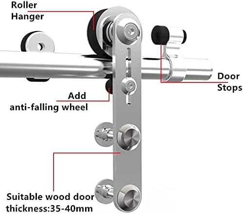 ccjh sliding barn door hardware