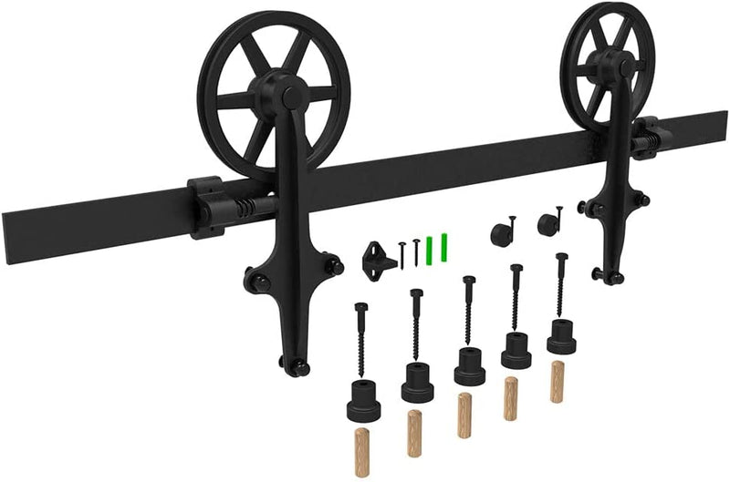 ccjh sliding barn door hardware kit