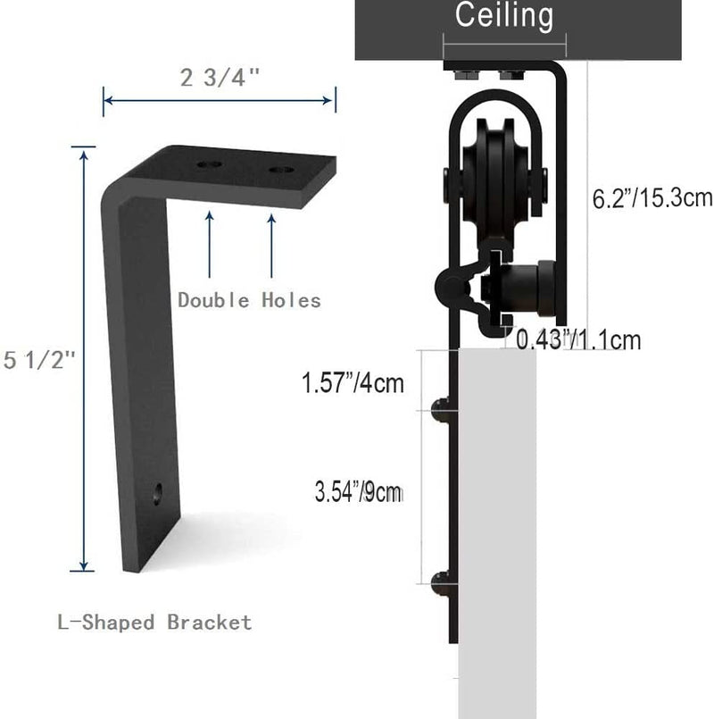 how to hang a barn door
