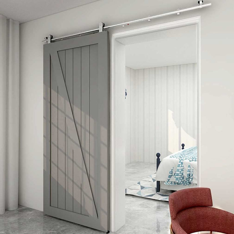 stainless steel barn door hardware