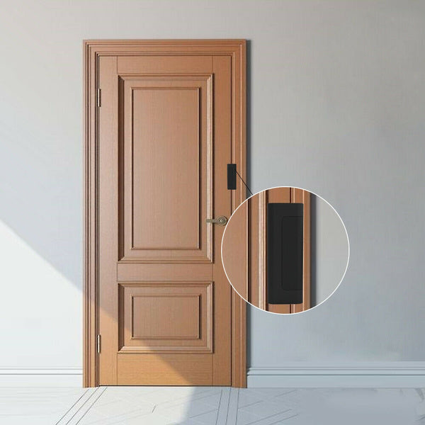 Home Security Defender Lock Door Reinforcement Black Lock, Easy Install