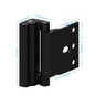 Home Security Defender Lock Door Reinforcement Black Lock, Easy Install