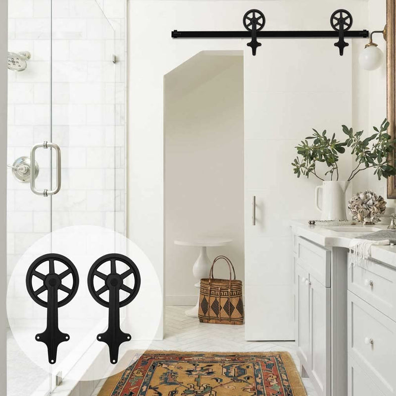 exterior barn door hardware kit