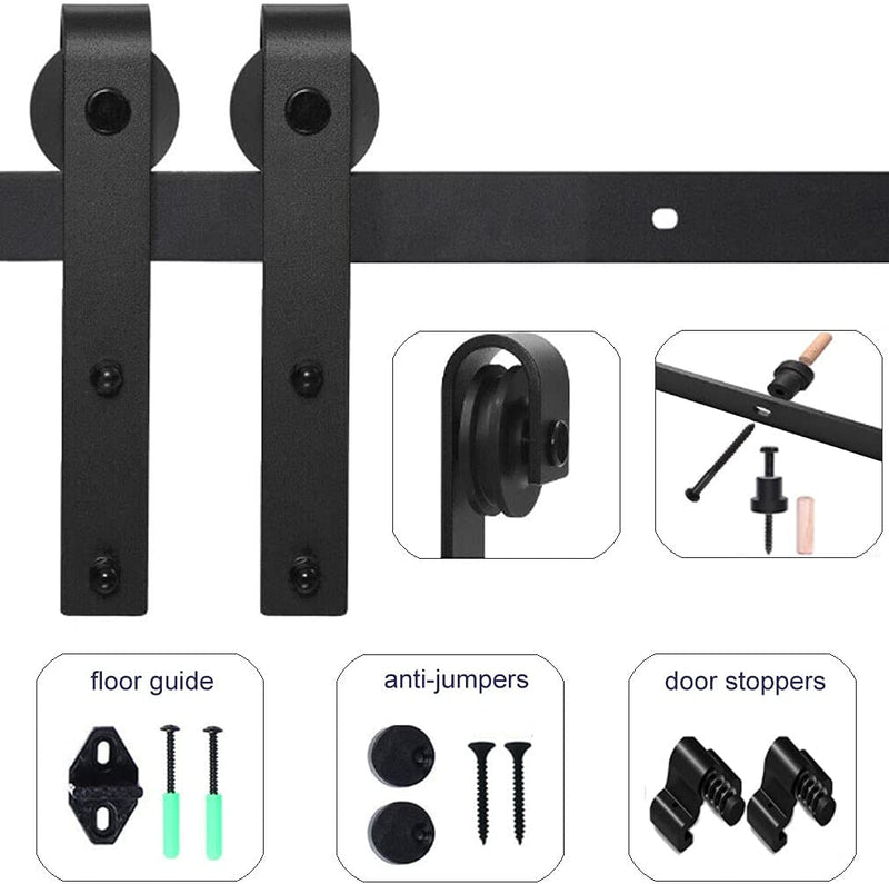 heavy duty sliding door track hardware