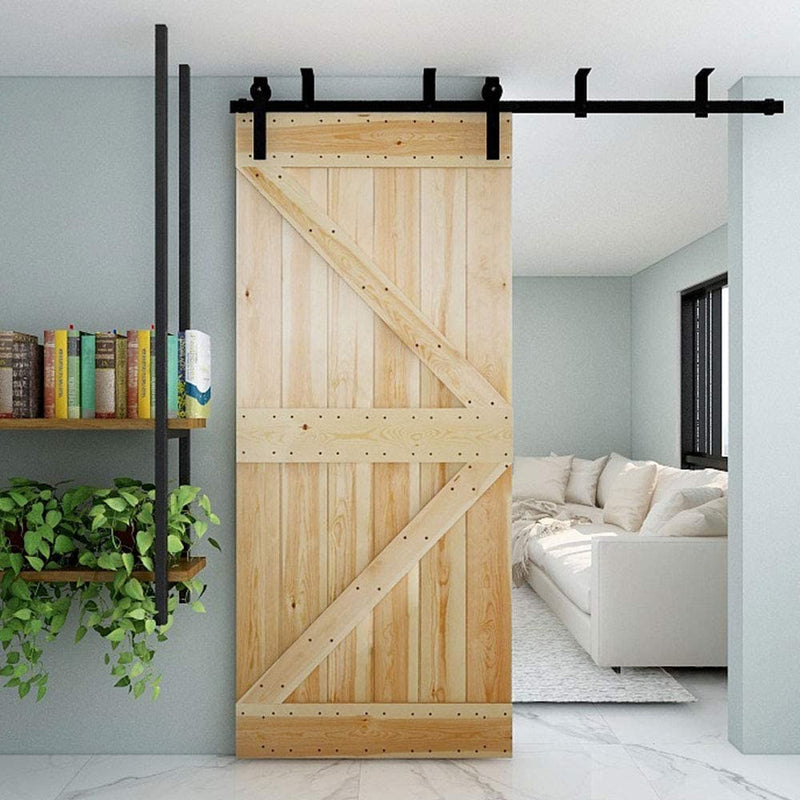 how to hang a barn door