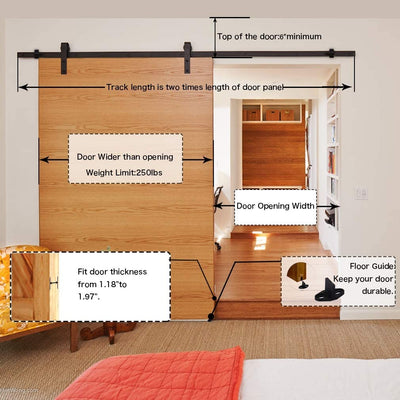 barn door sliders