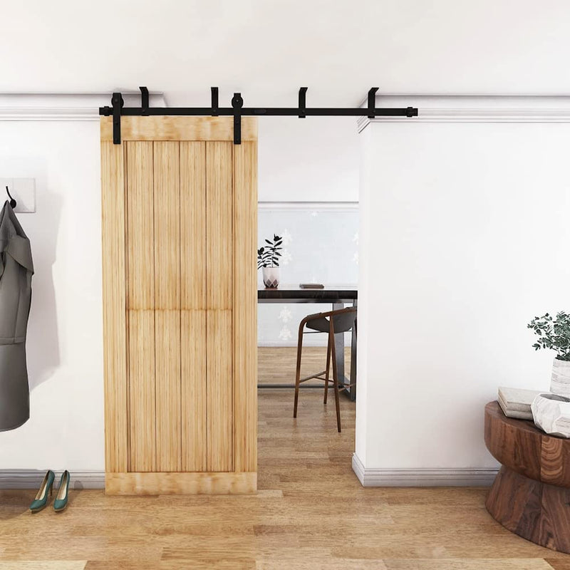 how to hang a barn door