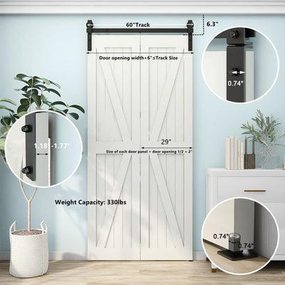 bifold barn door hardware