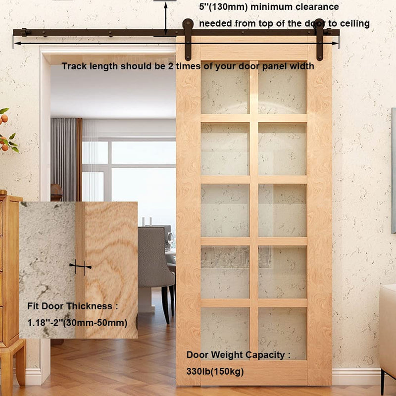 barn door hardware kit