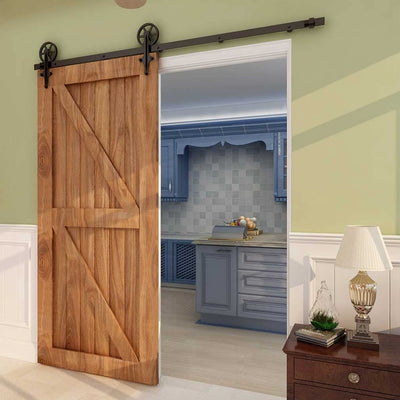 ccjh sliding barn door hardware kit