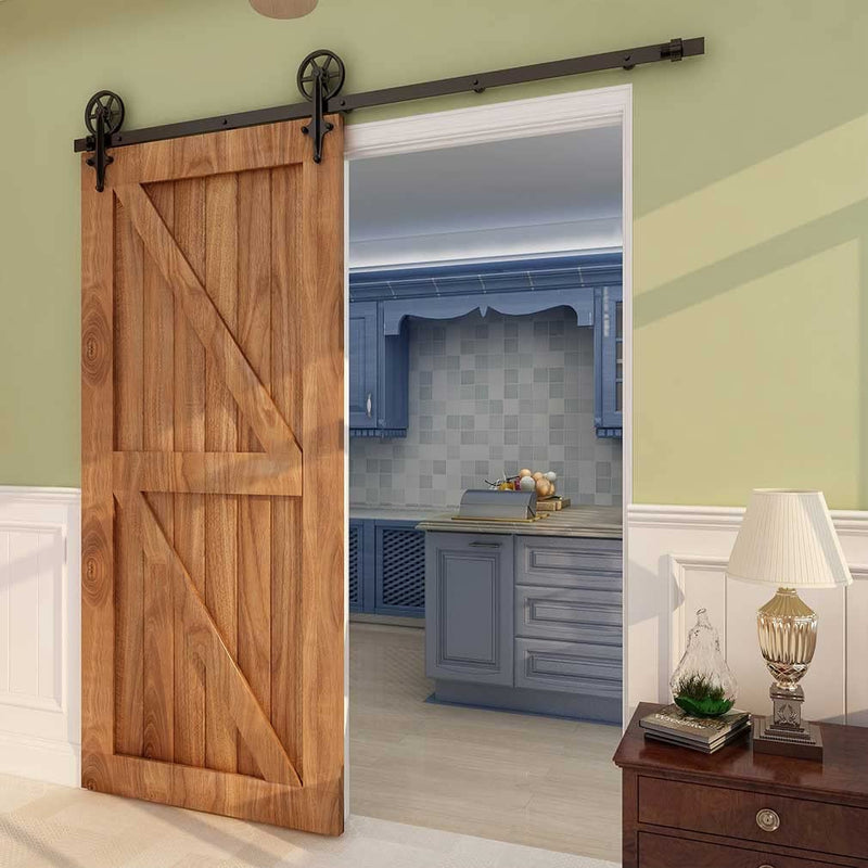 ccjh sliding barn door hardware kit
