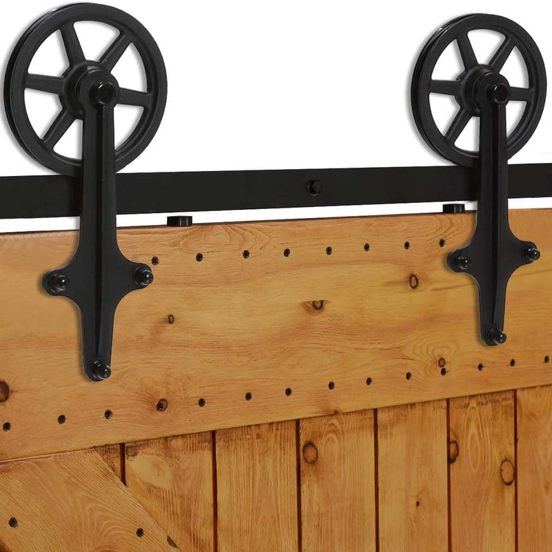 ccjh sliding barn door hardware kit