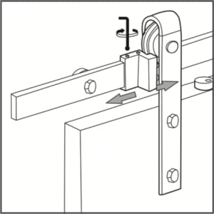 CCJH Barn Door Stopper 
