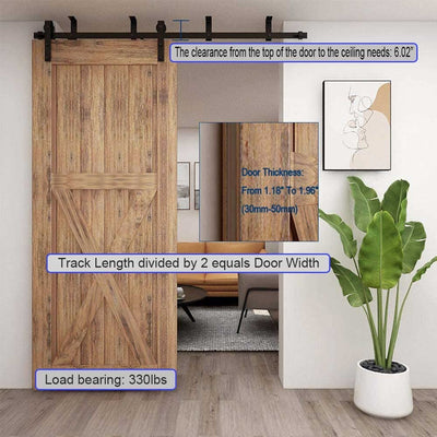 how to hang a barn door