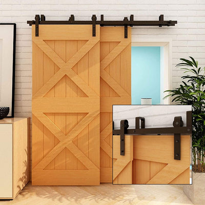 sliding barn doors bypass