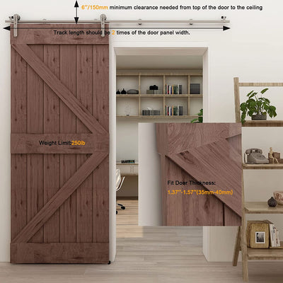 ccjh sliding barn door hardware