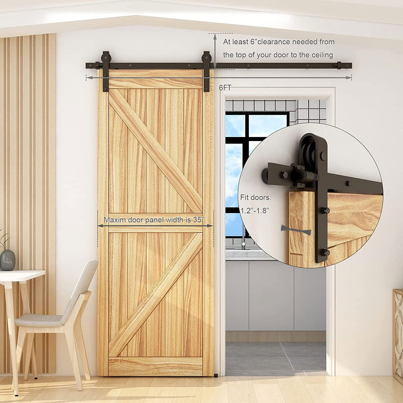 barn door hardware kit