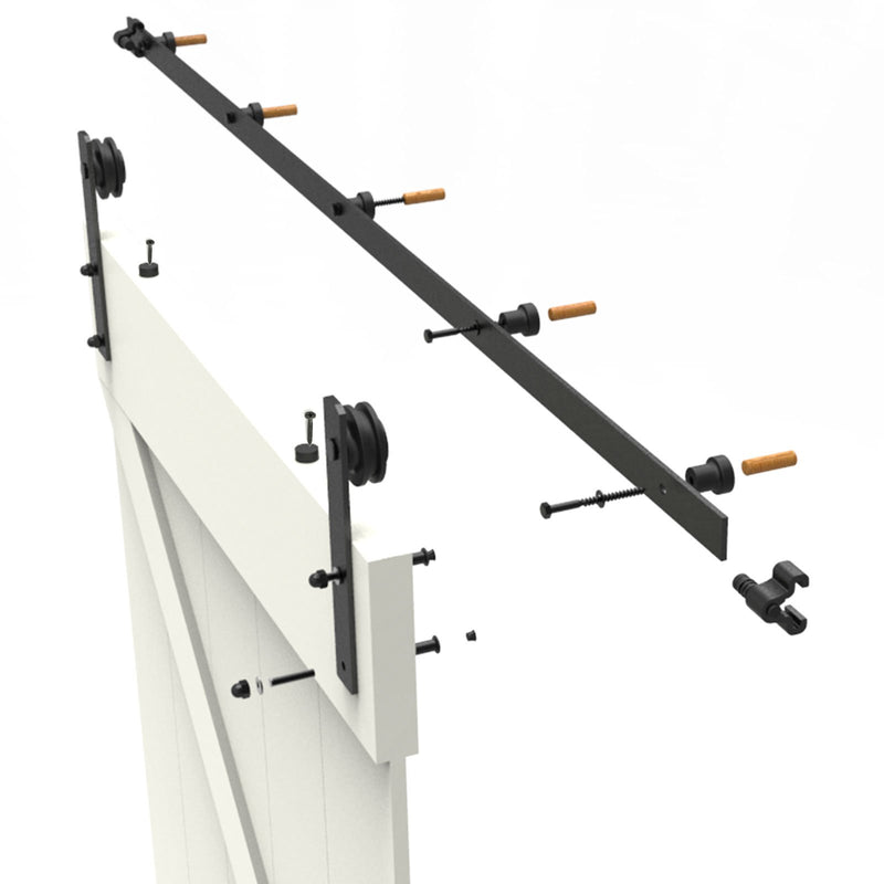 barn door hardware lowes